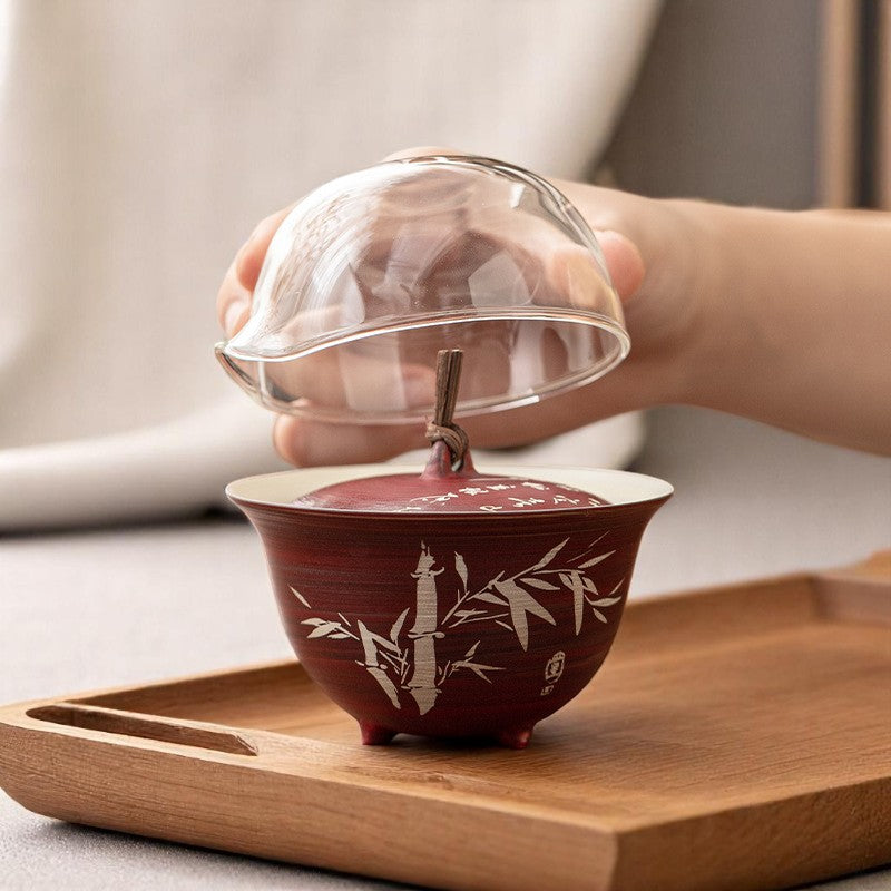red bamboo gaiwan